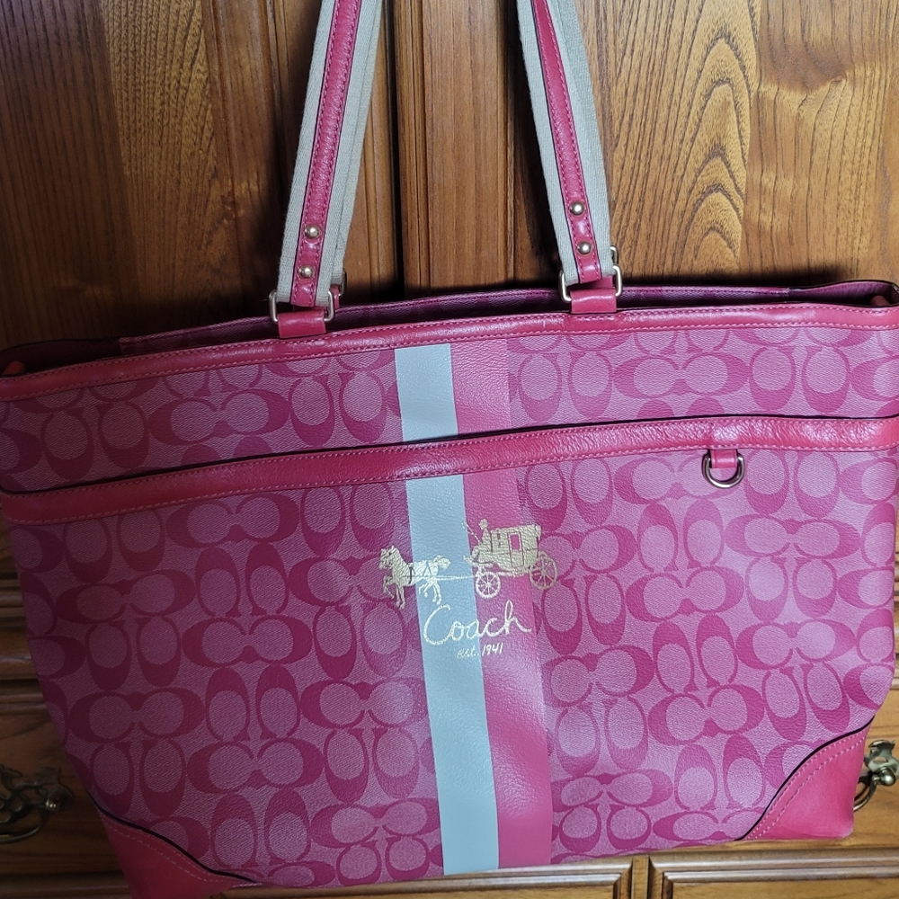 Coach diaper bag